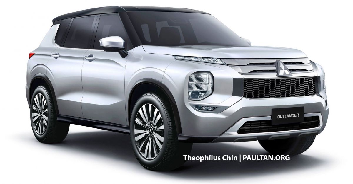 Mitsubishi Outlander 2021 thiết kế mới